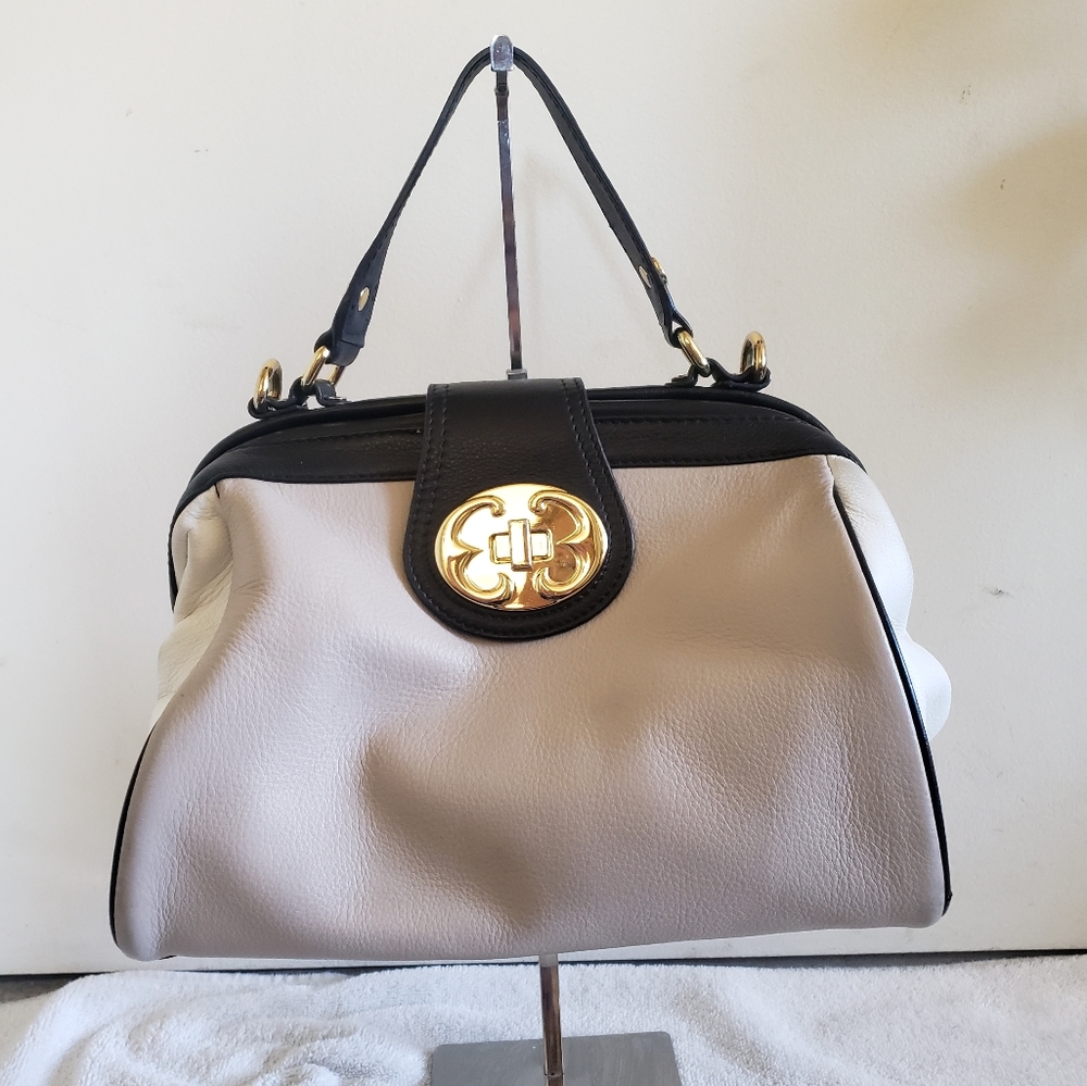 Emma Fox Doctors Bag Satchel Framed Bag